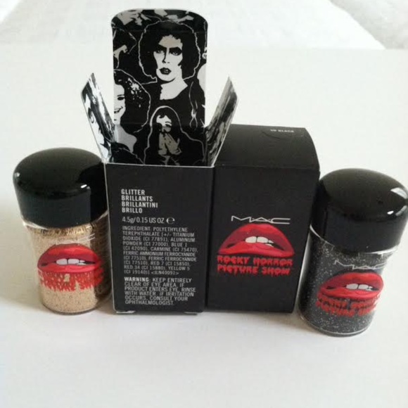 Mac Cosmetics Rocky Horror Picture Show Glitter GOLD 3D Black 40th Anniv… - Picture 5 of 6